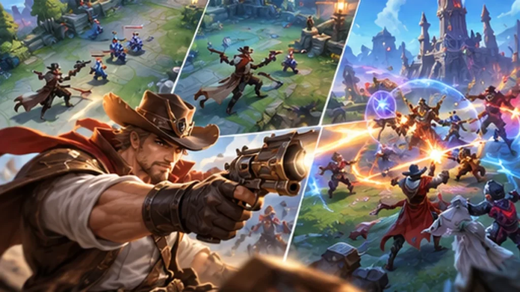 Ilustrasi Clint Mobile Legends untuk artikel Cara Bermain Clint MLBB dari Early Game hingga Teamfight Penentu